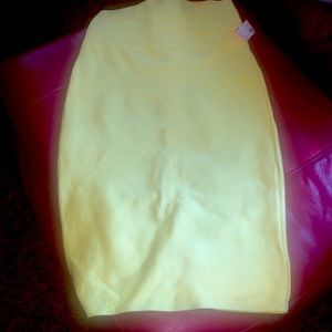 High waist pencil skirt